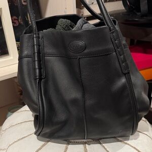 Tod's Black Leather Handbag
